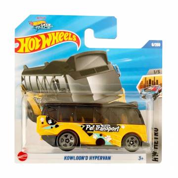 Базовый автомобиль Hot Wheels KowloonD Hypervan, желтый, от 3 лет, 11*3.5*11 см (5785)