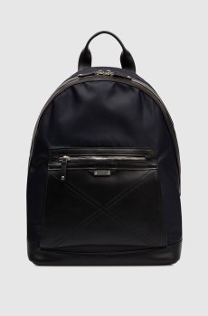 Синий рюкзак с логотипом