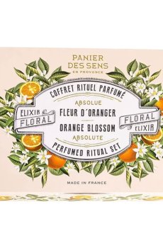 Подарочный набор Panier Des Sens Absolu Апельсиновый цвет (туалетная вода, 10 мл + крем для рук, 75 мл + мыло, 150 г)
