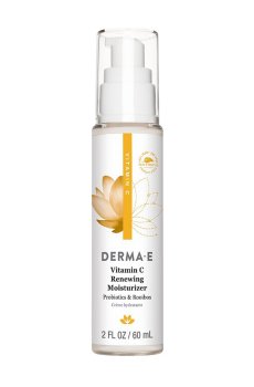 Обновляющий крем для лица Derma E Renewing Moisturizer Vitamin С Probiotics & Rooibos с витамином С и пробиотиками, 60 мл