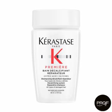 Декальцинирующий шампунь-ванна Kerastase Premiere Decalcifying Repairing Shampoo для поврежденных волос, 80 мл Декальцинирующий шампунь-ванна Kerastase Premiere Decalcifying Repairing Shampoo для поврежденных волос, 80 мл