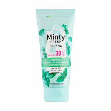 Крем для ног против мозолей и натоптышей Bielenda Minty Fresh Foot Care Preparation For Severe Calluses And Cracked Heels, 75 мл Крем для ног против мозолей и натоптышей Bielenda Minty Fresh Foot Care Preparation For Severe Calluses And Cracked Heels, 75 мл