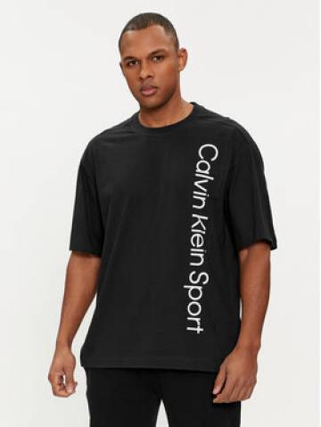 Calvin Klein Performance Футболка 00GMS4K173 Чорний Regular Fit Calvin Klein Performance Футболка 00GMS4K173 Чорний Regular Fit