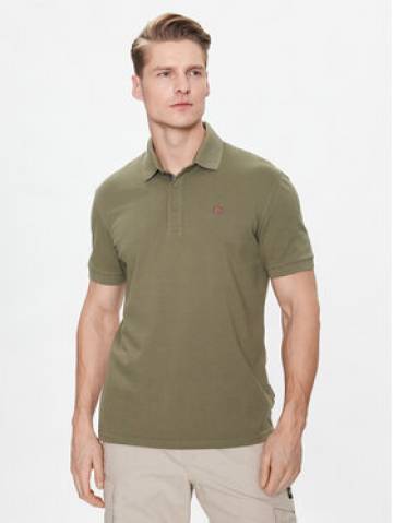 Napapijri Поло Eolanos 3 NP0A4GB3 Зелений Regular Fit Napapijri Поло Eolanos 3 NP0A4GB3 Зелений Regular Fit