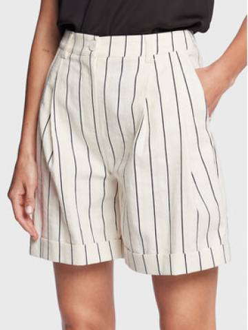Silvian Heach Бермуди GPP23336SH Écru Loose Fit Silvian Heach Бермуди GPP23336SH Écru Loose Fit