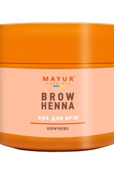 Хна для бровей Mayur коричневая, 10 г