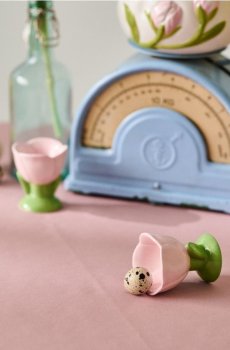 Підставки для яєць у формі квітів 2 pack - рожевий