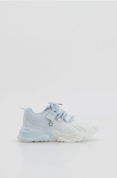 Reserved - Легкі кросівки зі штучної шкіри - блідо-блакитний - 610IX-05X
