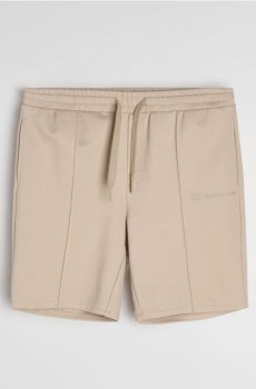 Віскозні шорти slim - бежевий