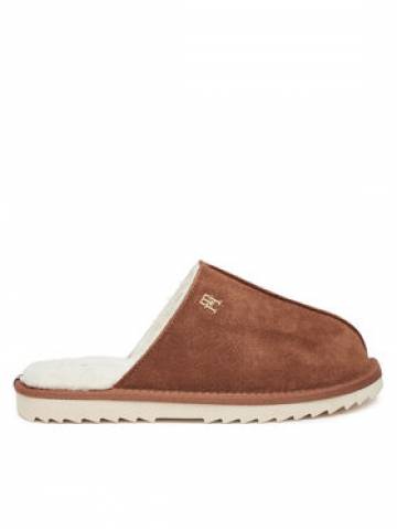 Tommy Hilfiger Тапочки FW0FW08396 Коричневий Tommy Hilfiger Тапочки FW0FW08396 Коричневий