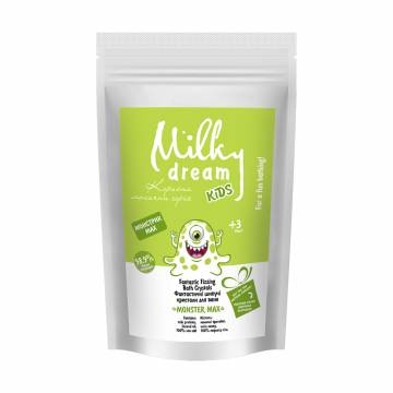 Детская шипучая ароматная морская соль для ванн Milky Dream Kids Монстрик Мах, 300 г (дойпак) Детская шипучая ароматная морская соль для ванн Milky Dream Kids Монстрик Мах, 300 г (дойпак)