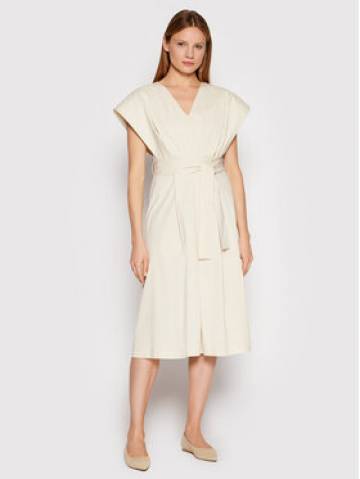 Liviana Conti Літня сукня F2SK70 Бежевий Regular Fit Liviana Conti Літня сукня F2SK70 Бежевий Regular Fit