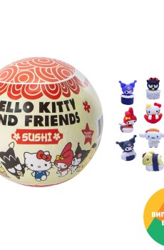 Фигурка-сюрприз в шаре Cool Things серии Hello Kitty Суши-пати, от 3 лет (HK027)