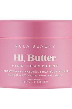 Баттер для тела NCLA BEAUTY Hi, Butter Hydrating All Natural Shea Body Butter Розовое шампанское, 200 мл