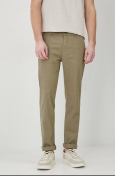 Брюки с примесью льна Medicine