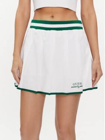 Guess Спідниця трапеція Arleth V4GD19 WG2Q0 Білий Regular Fit Guess Спідниця трапеція Arleth V4GD19 WG2Q0 Білий Regular Fit