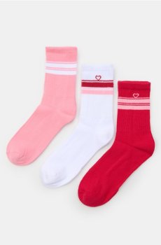 Шкарпетки, 3 пари - різнобарвний