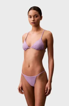 Женские сиреневые трусики от купальника CHEEKY STRING BIKINI Сиреневый M Calvin Klein KW0KW02707