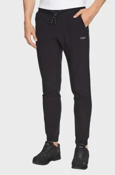Мужские черные спортивные брюки LONG Черный 46 CMP 33C6637-U901