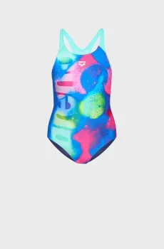 Детский купальник SPRAY PAINT SWIMSUIT SWIM PRO Разноцветный 6 Arena 010286-740
