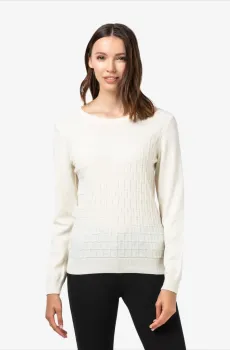 Женский белый свитер Белый 40 Lacoste AF215959A