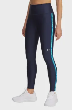 Женские темно-синие тайтсы UA Tech WM Tape Legging Синий XS Under Armour 6006027-403