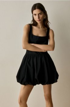 Reserved - Сукня-бульбашка - чорний - 848KB-99X