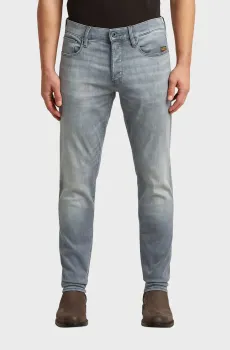 Мужские серые джинсы 3301 Slim Серый 32-32 G-Star RAW 51001,A634