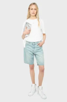 Женская белая футболка Edda Белый S ZADIG&VOLTAIRE JWTS02842_JUDO