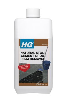 Средство для удаления цемента и извести из мрамора HG Natural Stone Cement Grout Film Remover, 1 л