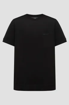 Мужская черная футболка Черный 3XL Karl Lagerfeld 552203.755003;990