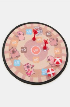 Іграшка – Дартс-мішень на липучках з капібарою - різнобарвний