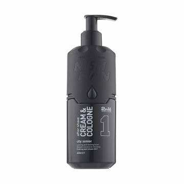 Крем-одеколон после бритья Nishman No.1 City Senior 2in1 After Shave Cream & Cologne, 400 мл Крем-одеколон после бритья Nishman No.1 City Senior 2in1 After Shave Cream & Cologne, 400 мл