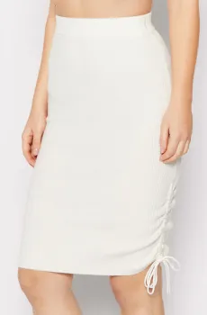 Женская белая юбка ES TARA SKIRT SWTR Белый S Guess W2RD12.Z2V42