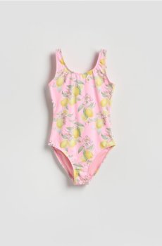 Reserved - Суцільний купальник - рожевий - 258IY-30X