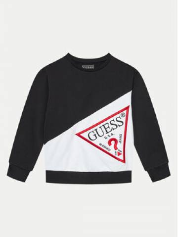 Guess Світшот L4YQ04 KA6R4 Чорний Regular Fit Guess Світшот L4YQ04 KA6R4 Чорний Regular Fit