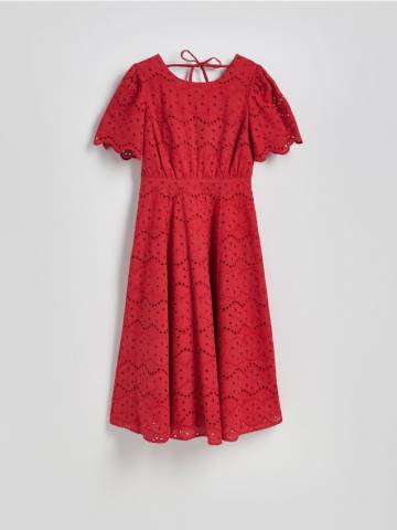 Reserved - LADIES` DRESS - червоний - 5105V-33X Reserved - LADIES` DRESS - червоний - 5105V-33X