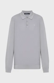 Мужской серое поло Серый XL Karl Lagerfeld 561398.655007;940