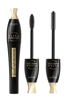Туш для ресниц Bourjois Вольюм Твіст Ап, насыщенный цвет, ультра чёрный