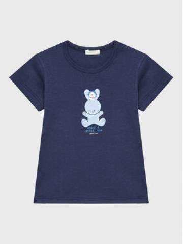 United Colors Of Benetton Футболка 3I9WA1003 Cиній Regular Fit United Colors Of Benetton Футболка 3I9WA1003 Cиній Regular Fit