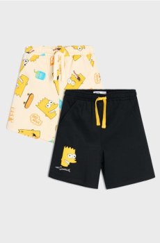 Шорти хлопчачі 2 pack The Simpsons - різнобарвний