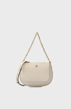 Женская белая сумка GLAM Белый ONESIZE Tommy Hilfiger AW0AW18143