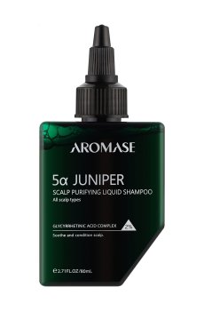 Жидкий пре-шампунь для кожи головы Aromase 5α Juniper Scalp Purifying Liquid Shampoo, 80 мл
