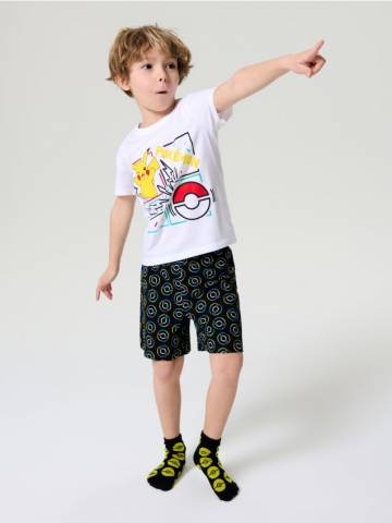 Піжамний комплект Pokémon - білий Піжамний комплект Pokémon - білий