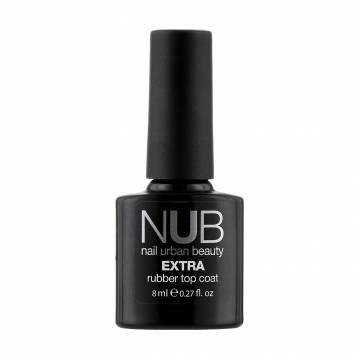Каучуковий топ для гель-лака NUB Extra Rubber Top Coat без липкого слоя, 8 мл Каучуковий топ для гель-лака NUB Extra Rubber Top Coat без липкого слоя, 8 мл