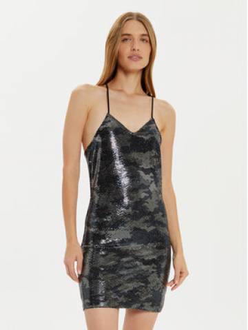 Noisy May Коктейльна сукня Shimmer 27032000 Чорний Slim Fit Noisy May Коктейльна сукня Shimmer 27032000 Чорний Slim Fit