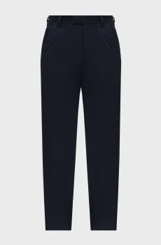 Мужские темно-синие брюки Синий L-XL Karl Lagerfeld 563093.255088;690