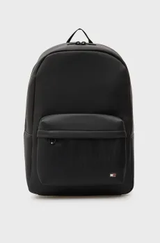 Мужской черный рюкзак FLAG Черный ONESIZE Tommy Hilfiger AM0AM13984