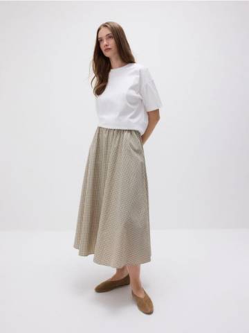 Reserved - LADIES` SKIRT - різнобарвний - WQ619-MLC Reserved - LADIES` SKIRT - різнобарвний - WQ619-MLC