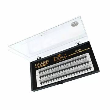 Ресницы пучковые Divia Eyelashes в кассете, 13 мм, 10 шт (Di946) Ресницы пучковые Divia Eyelashes в кассете, 13 мм, 10 шт (Di946)